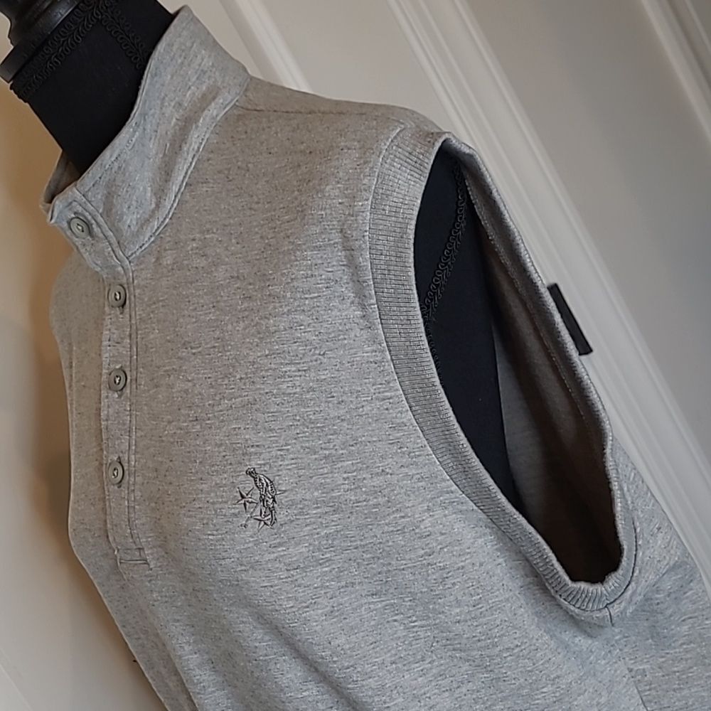 F&G Tech Gray Golf Shirt - Picture 2 of 16